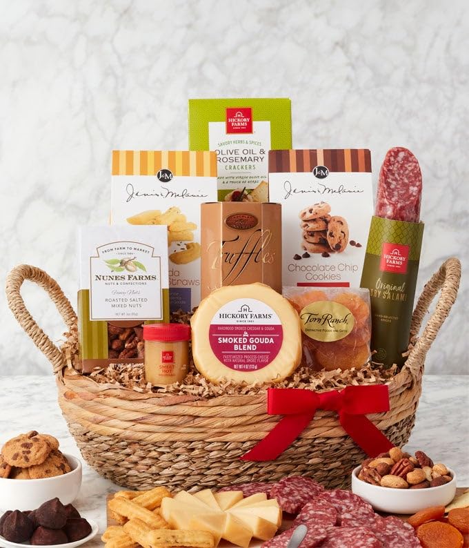 From You Flowers - Sweet & Savory Snackin' Gift Basket for Mother's Day, Birthday, Anniversary, Get Well or Celebration