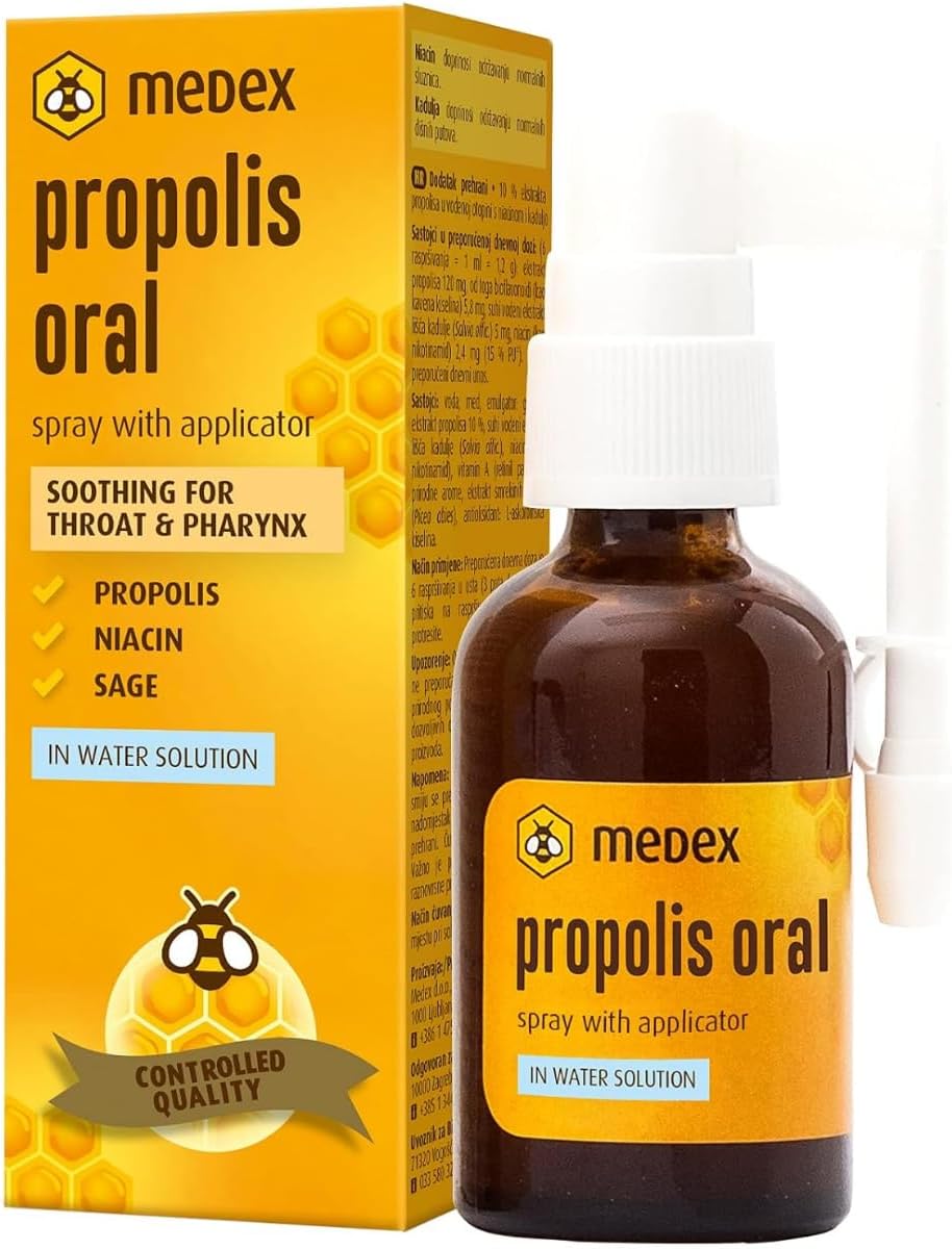 Medex Propolis Oral Spray with Applicator