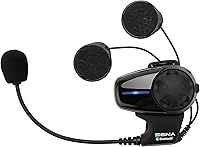 Vista 6 de Sena SMH10-10 Sistema de Comunicación de Auriculares de Diadema Bluetooth para Motocicleta/Intercomunicador (Individual)