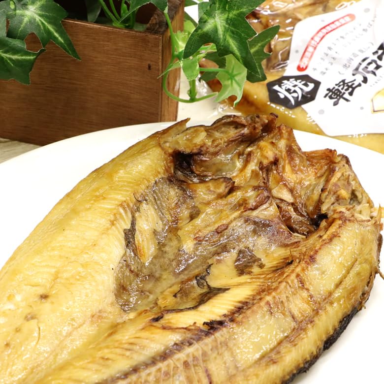 【北海道いいねマーケット】簡単美味レトルトおかず すぐに！うまい！軽石干し 焼きほっけ（大）ごはんのおとも ご飯のおとも 干物 ひもの 原料と食塩のみ使用 お取り寄せ グルメ