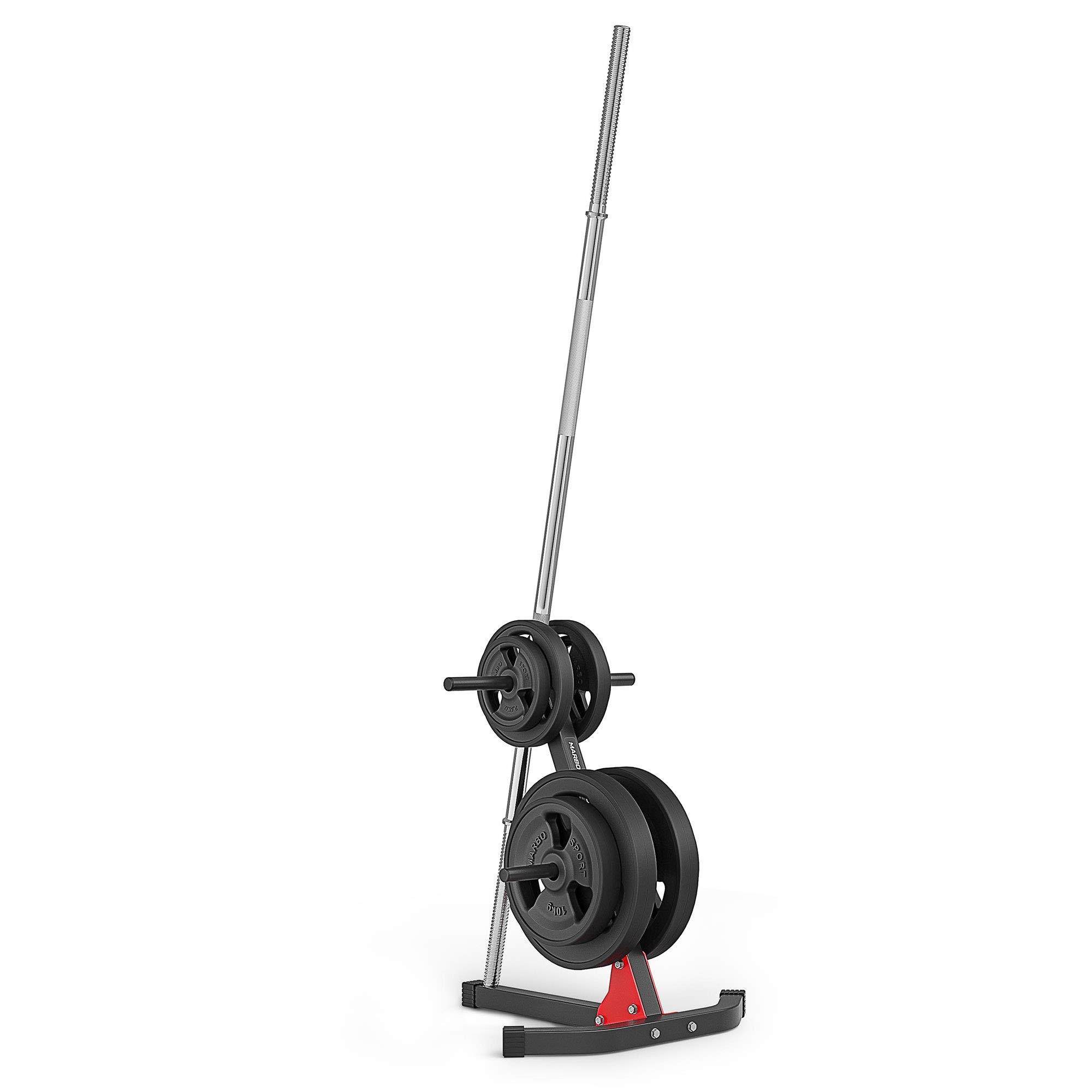 Marbo Sport Supporto pesi per piastre pesi e maniglia multi-stand MH-S206
