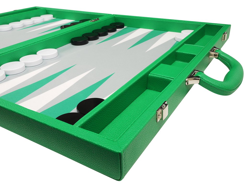 Gioco Backgammon Adulti 64×48 cm – Verde – Silverman & Co.