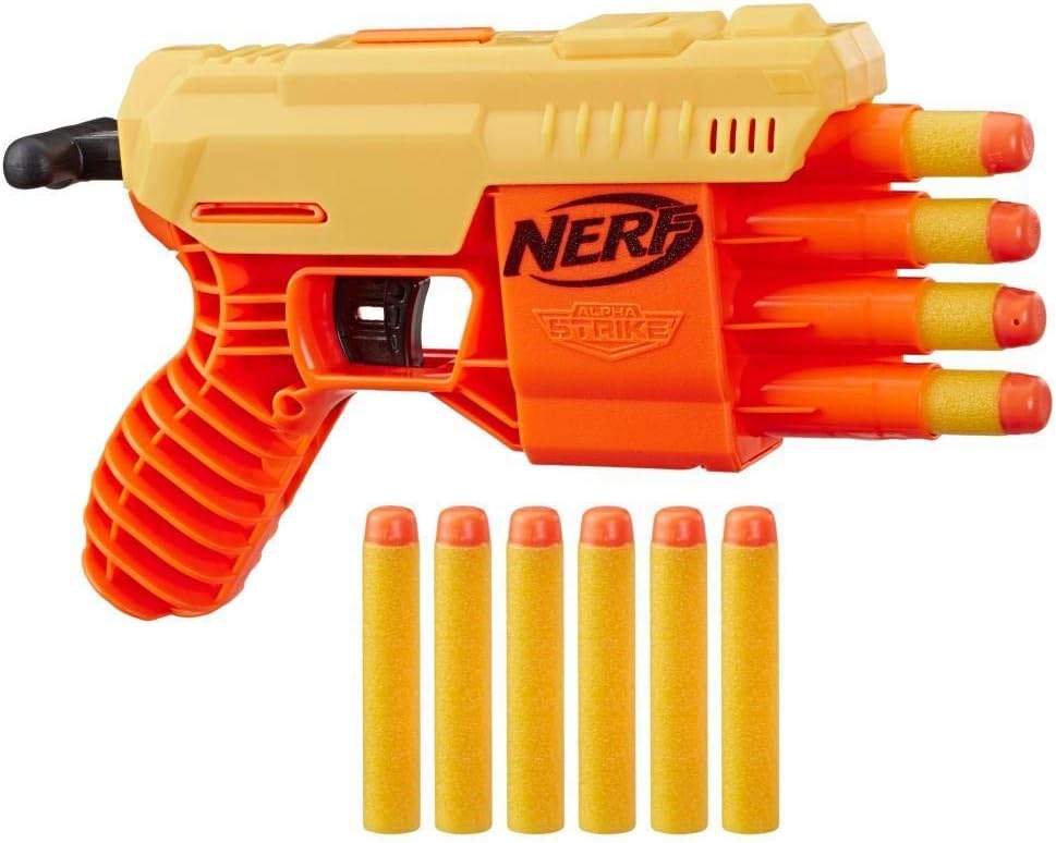 Nerf E6973 Alpha Strike Fang QS-4 Blaster