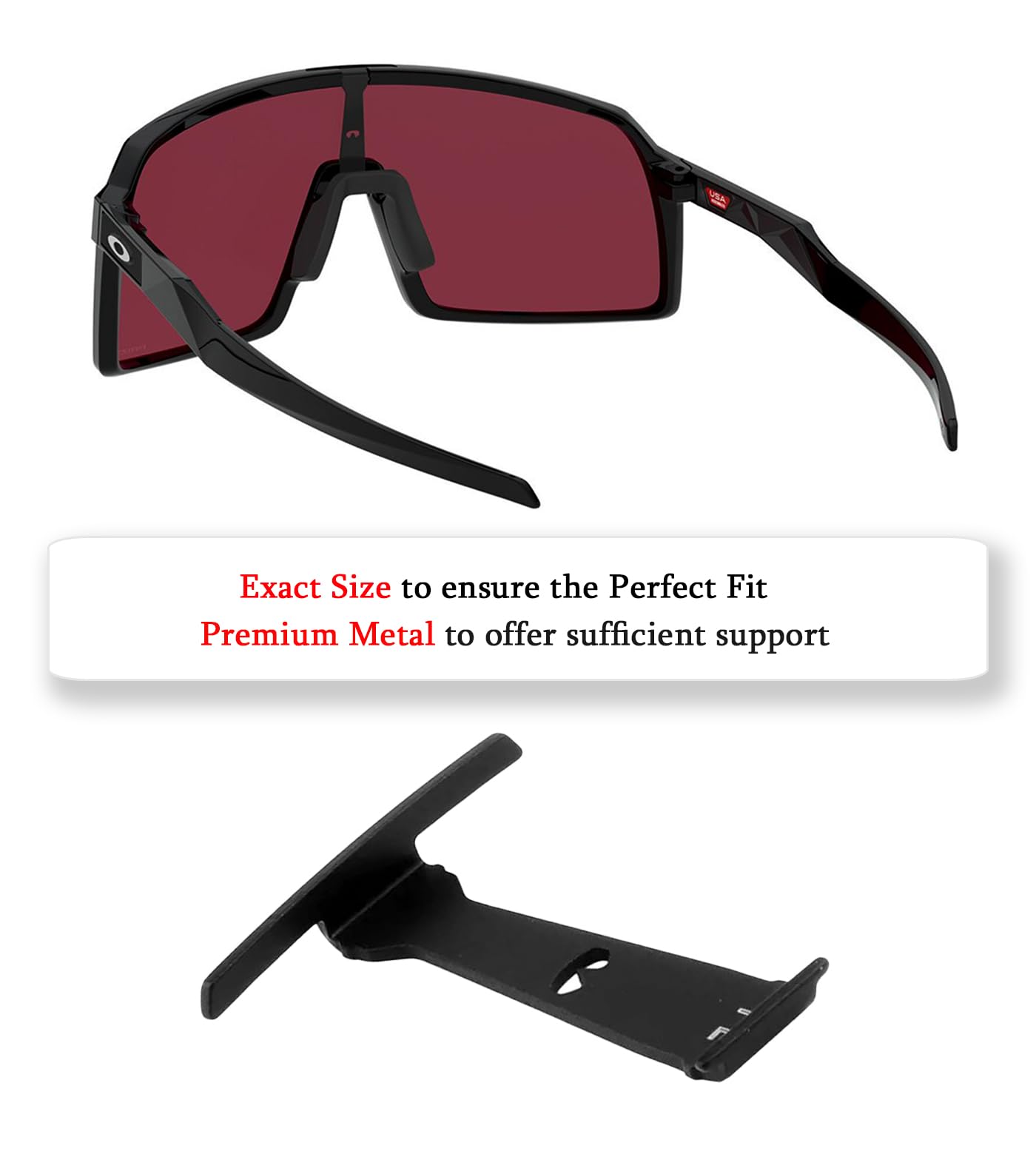 Amazon.com: Replacement Wicket Metal for Oakley Sutro Sunglasses