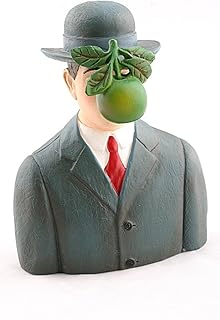 Pocket Art Son of Man with Apple by Magritte Mini Statue PA17MAG Parastone