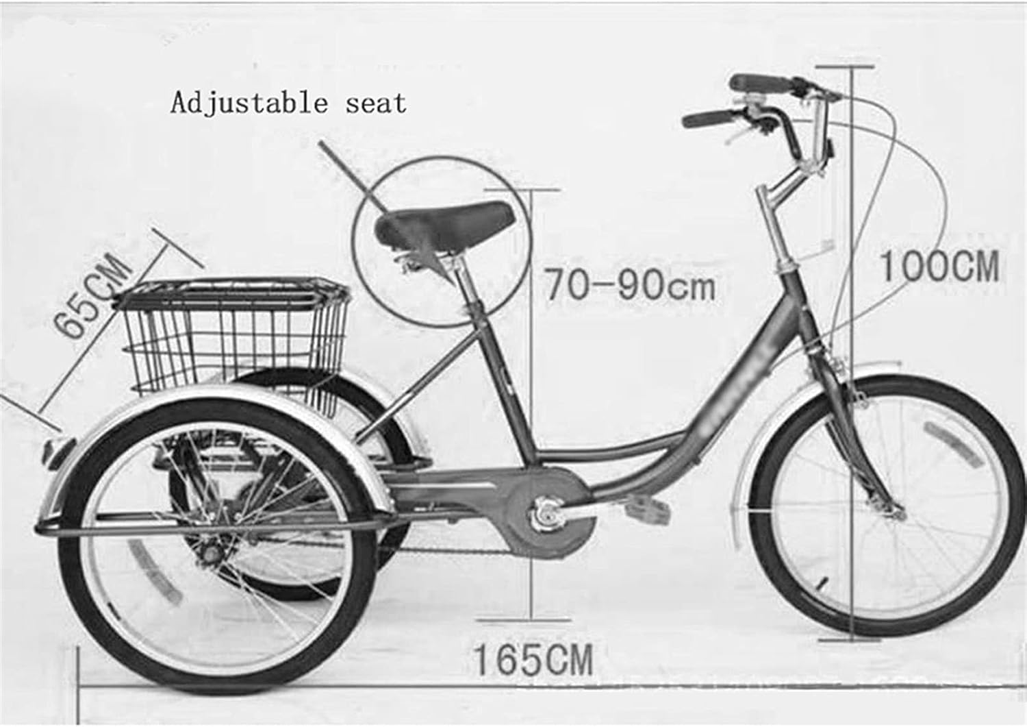 おもいにもつをひっパレる自転車
