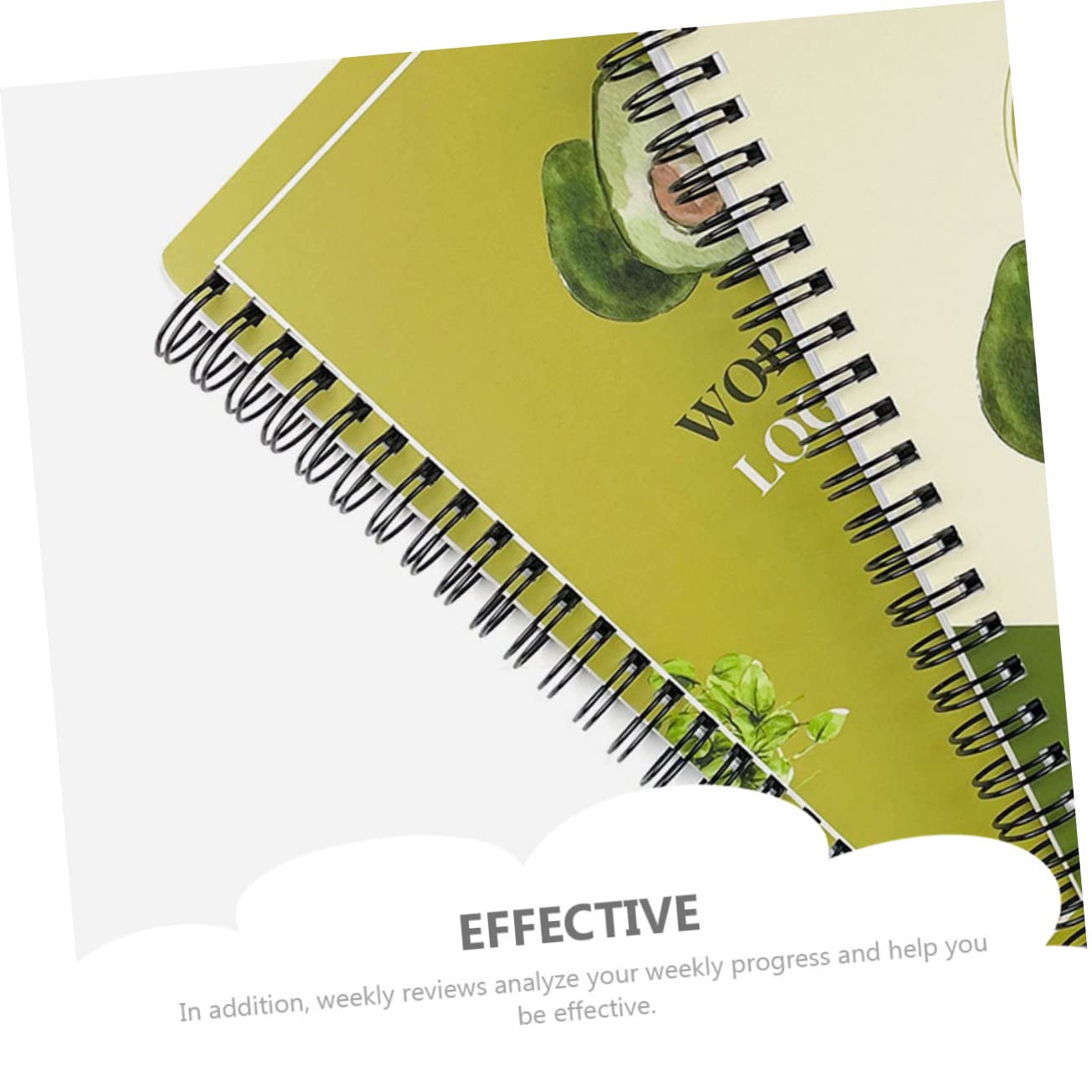 HOMSFOU 3 Piezas Cuaderno de Planificación Fitness con Agenda de Ejercicios y Notepad para Entrenamientos y Gestión de Salud para Estudiantes y Profesionales Compacto y