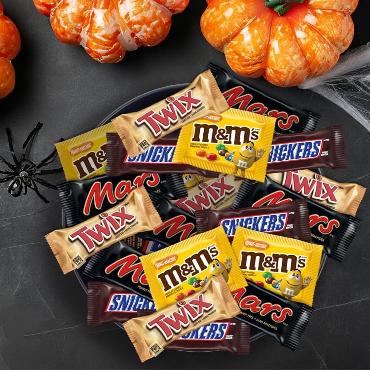 MARS Halloween Chocolate Candies, Assorted Fun Size, 50 Count - Image 3