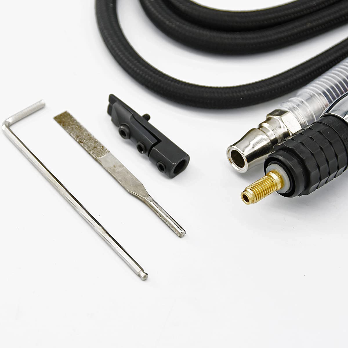 Molinillo de aire micro de 1/8 pulgadas para limar ultrasónico, máquina pulidora neumática