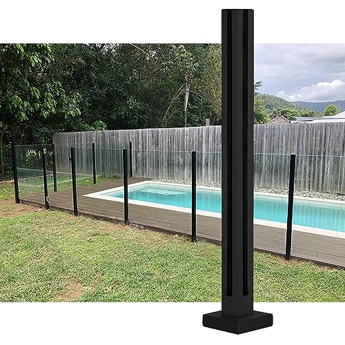 Garde-corps de terrasse en verre noir pour sécuriser les moments de détente en famille