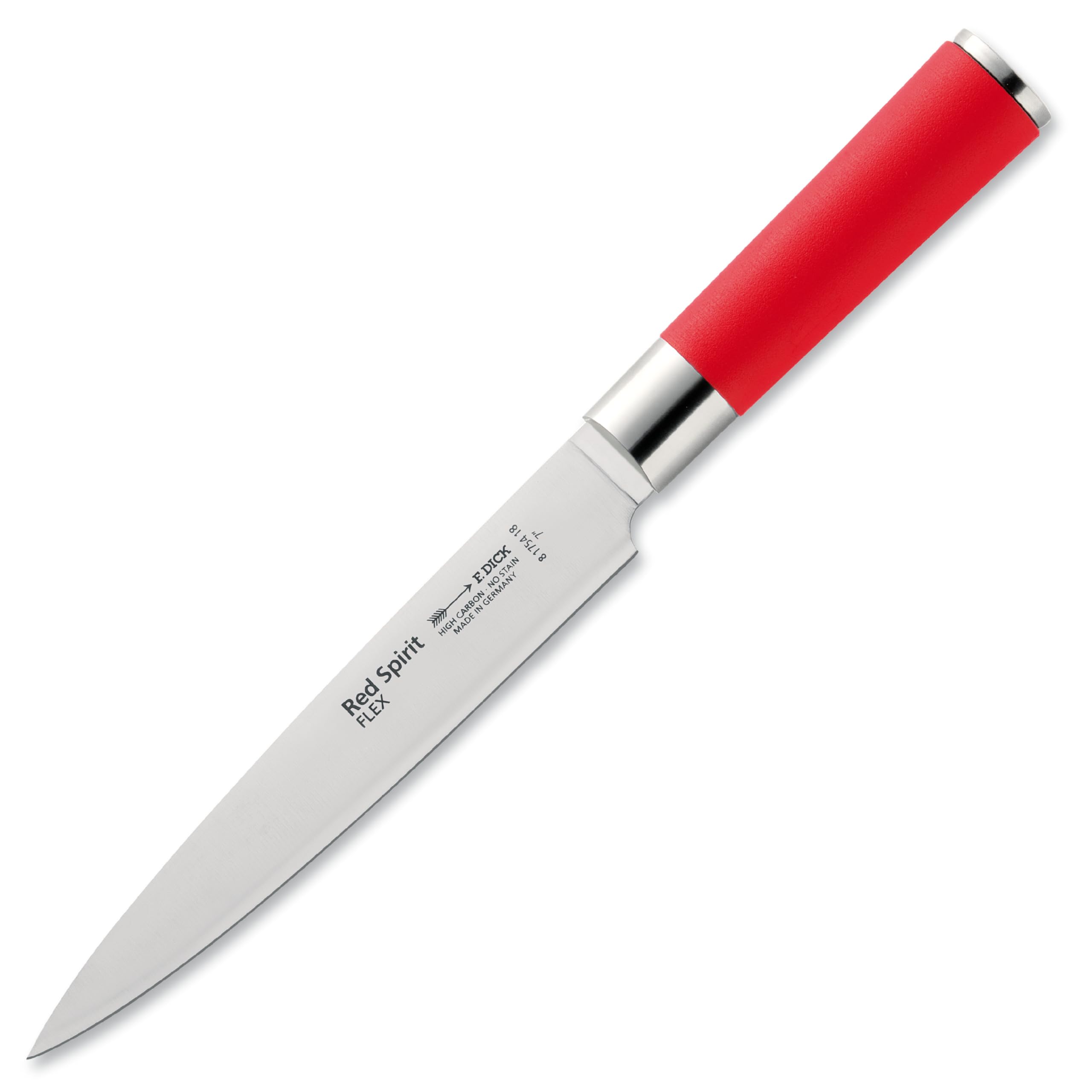 Knives GH287 Spirit Flexible Fillet Knife, 18 cm, Red