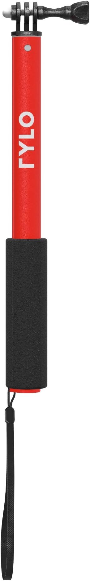 RyloInvisible Grip for 360 Video Camera, Red