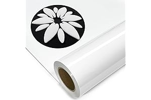 White Puff Heat Transfer Vinyl Roll for 3D Designs on T-Shirts and Clothing