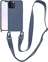 Vista 13 de Funda compatible con iPhone 13 Pro con cordón, funda cruzada para iPhone con correa 13 Pro, ajustable, a prueba de golpes, protección contra caídas