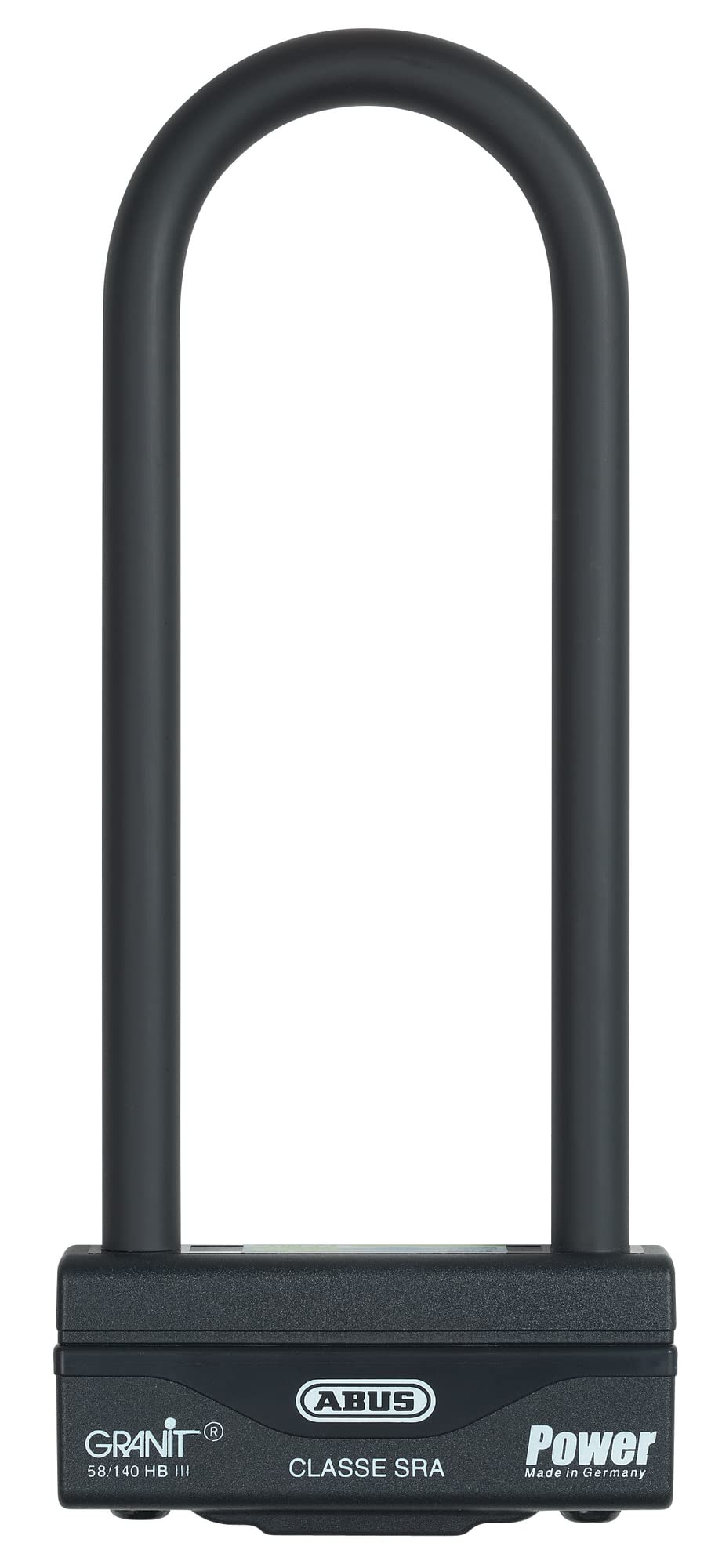 Abus Men's Black Granit Power 58 Shackle Lock