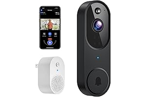 1080P Video Doorbell Camera Wireless: Enhance Home Security with Crystal-Clear Surveillance