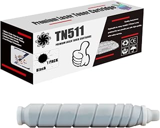 Substituição De Compatível Para Konica Minolta TN511 Alto Rendimento De Cartucho De Toner Trabalho Para Konica Minolta Bizhub 360 361 420 421 500 501 Impressoras