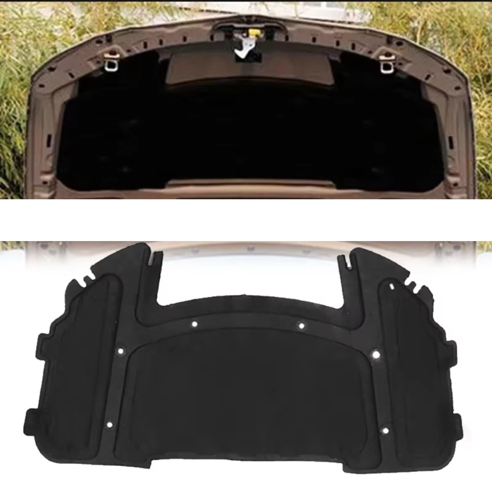 Dämmung Haube Vorne Motorhaube Isolierung Pad Wärme Sound Baumwolle Schallschutz Matte Abdeckung Schaum Feuerfest Kompatibel Mit Für E90 E91 E92 E93