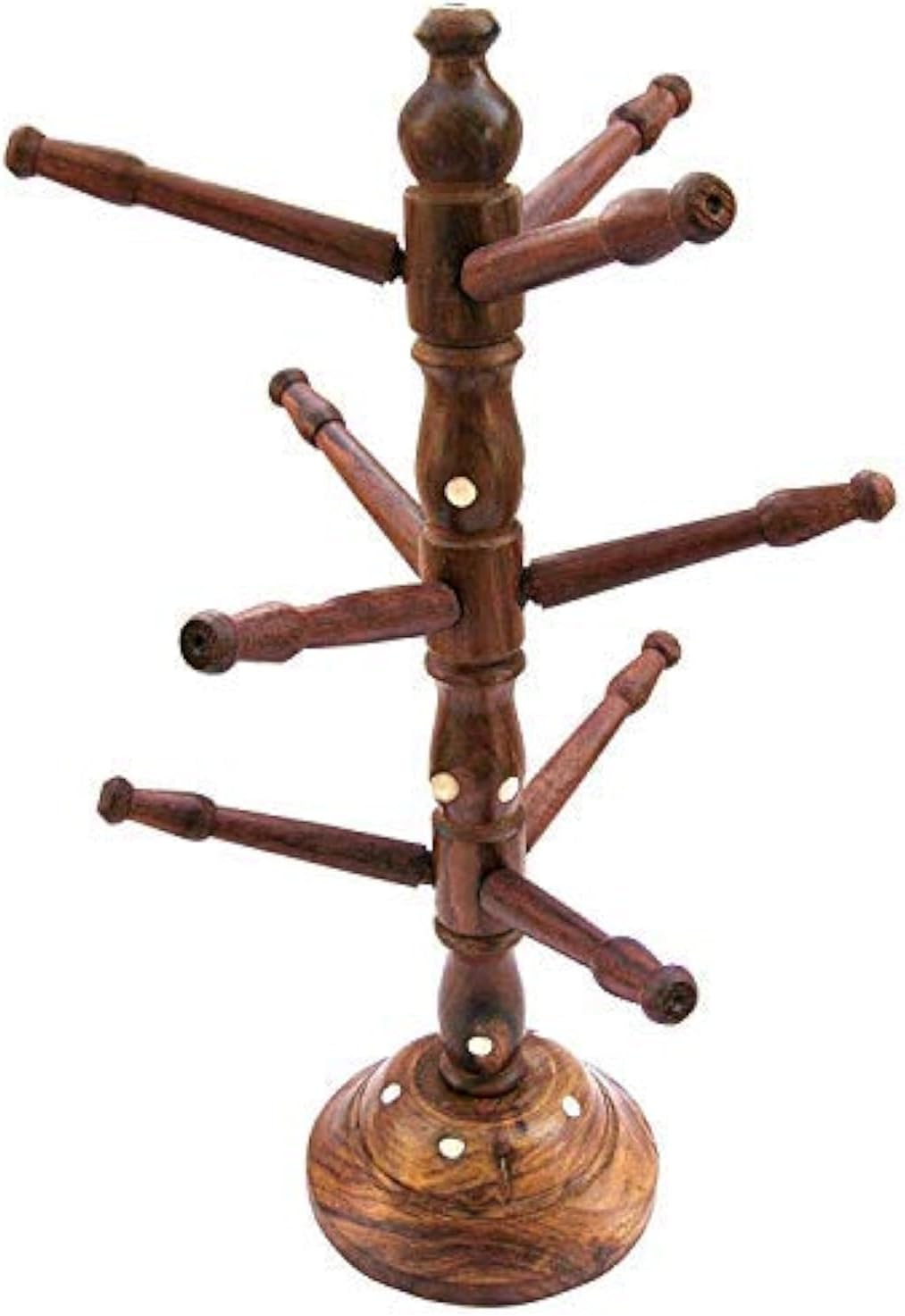 Garden of Arts Stylish Wooden Bangle Stand Gift for Christmas or Birthday to Your Loved Ones
