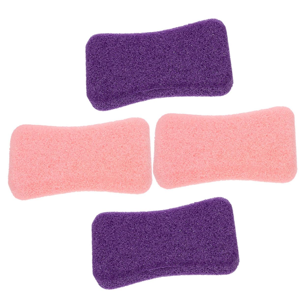 4Pcs Foot Scrubber and Pedicure Foot Files Callus Removers for Dead Skin Removal for Men Women and Elderly Exfoliation at Home and Salon