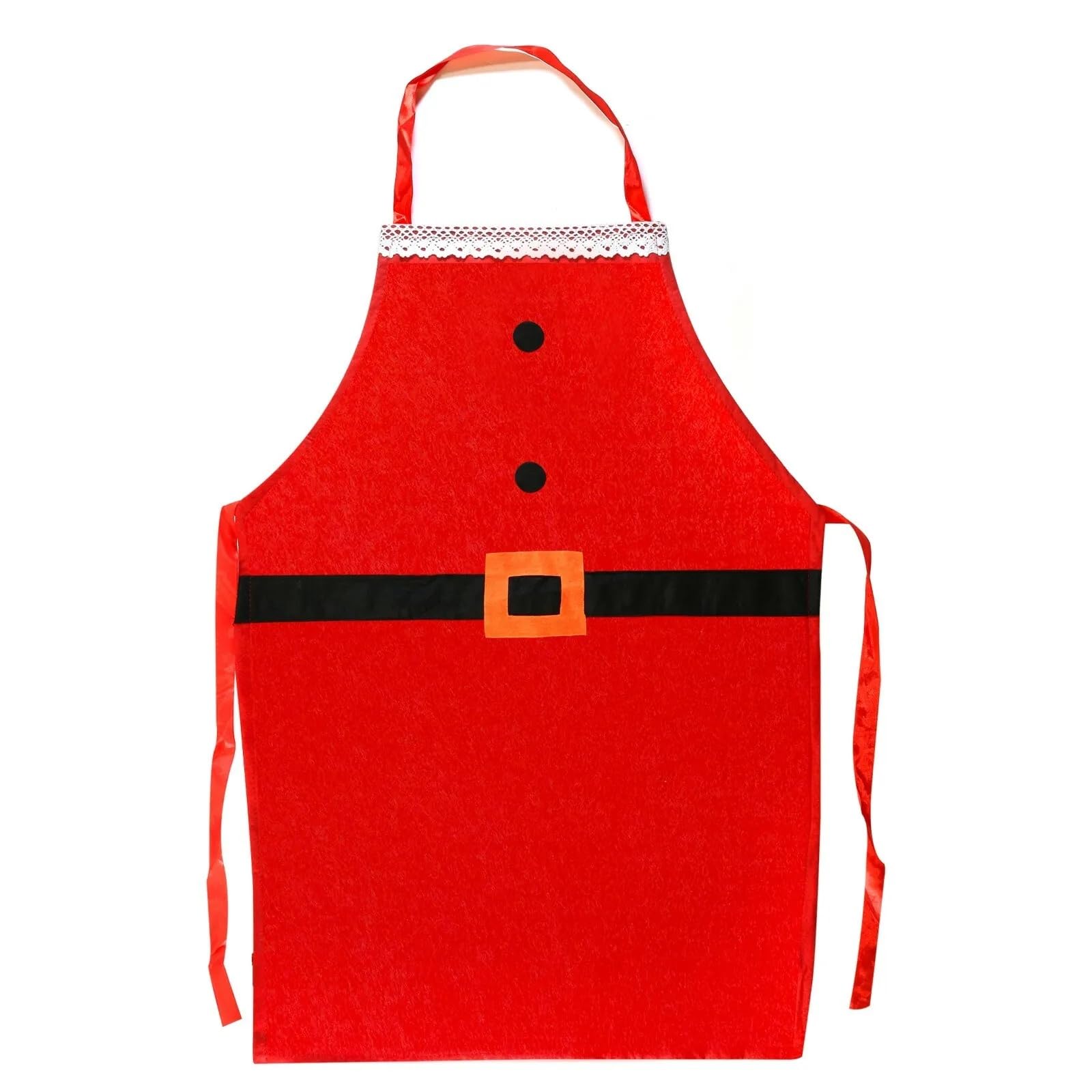 Rockparty Xmas Apron - Adults Christmas Apron For Adults - Funny Novelty Chef Apron For Cooking, Baking, Bbq, And Holiday Dinner Party Decorations