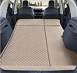 MHOWSXFV Colchón Inflable para Acampar en el automóvil para Infiniti Q60 2016-2020,colchón de Camping para el Maletero, colchoneta autoinflable,A-Brown