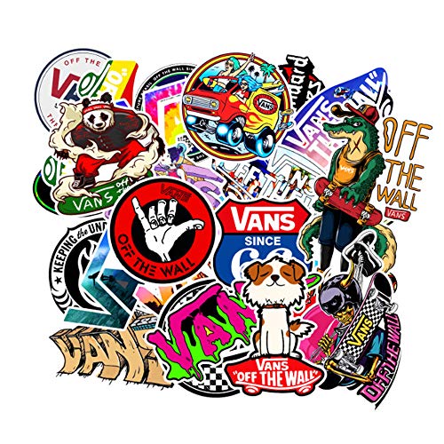 Tide Brand Skateboard Stickers 100pcs Waterproof Vinyl Stickers Water Bottles Laptop Stickers Cars Motorbikes Bicycle Luggage Phone Ipad Graffiti Decals Sport Sticker Gaming Sticker