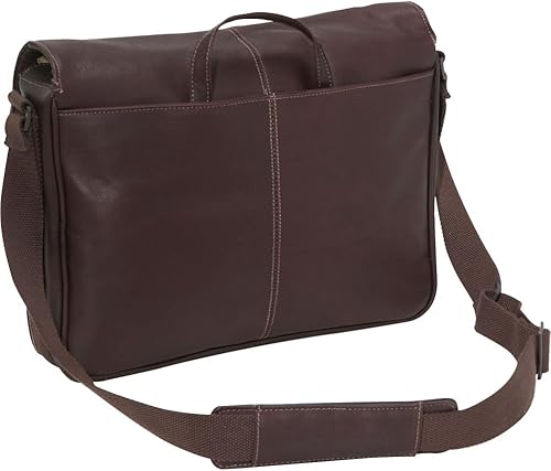 Miniatura 3 de Kenneth Cole REACTION Bolso de mano de cuero colombiano de compartimento único y diseño delgado