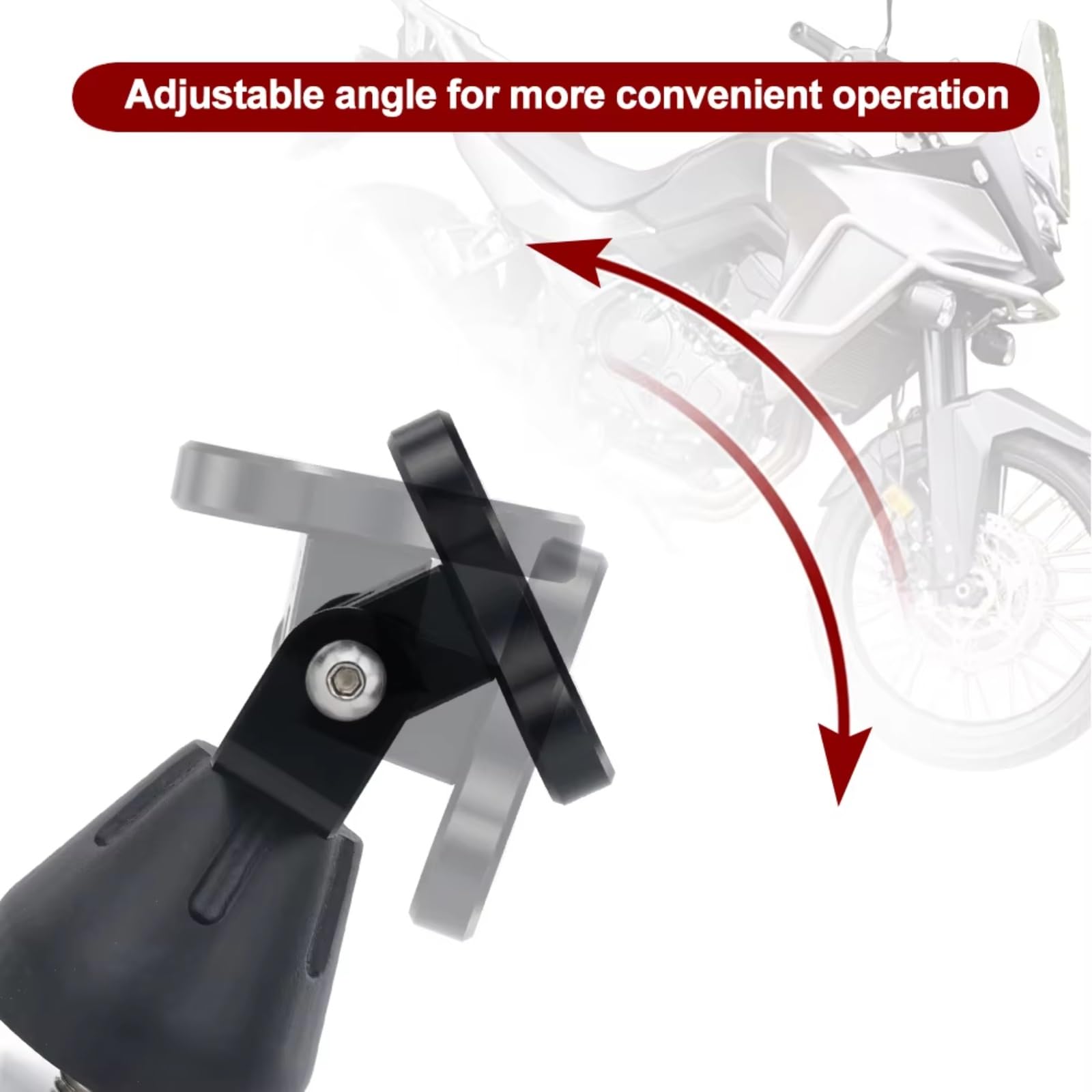 Supporto GPS E Navigatore Per BMW F800S K1200R K1300R (2005-2016) – Ricarica USB E Angolazione Regolabile