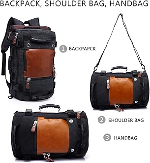 KAKA Wear-Resistant Durable Backpack,Duffle Bag Travel Carry On Backpack