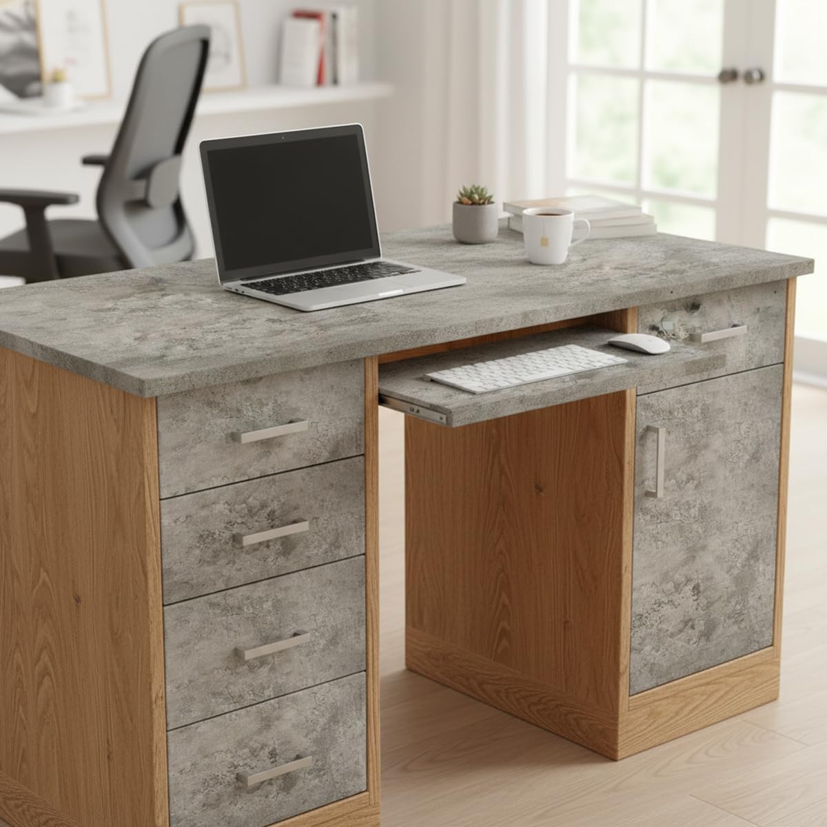Ambiance-Live J-roll-beton-ZE001 naklejka na meble efekt betonu winyl 200 x 60 cm