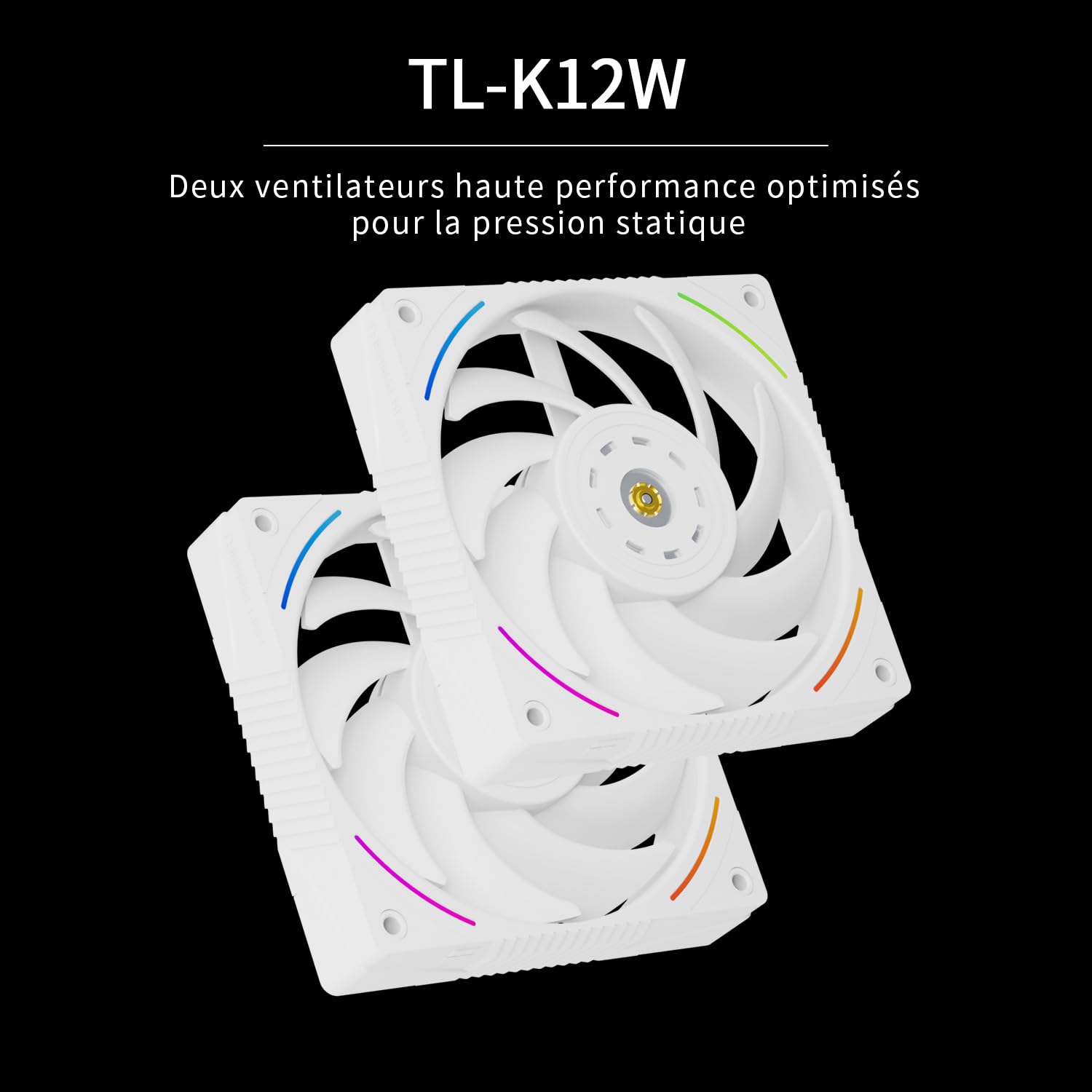 TR -Phantom Spirit 120 Digital SNOW CPU Air Cooler, 7 Heat Tubes CPU Cooler, Dual 120mm PWM Lüfter, Unterstützung für AM4 / AM5 / Intel lga1700/1150/1151/1200/1851