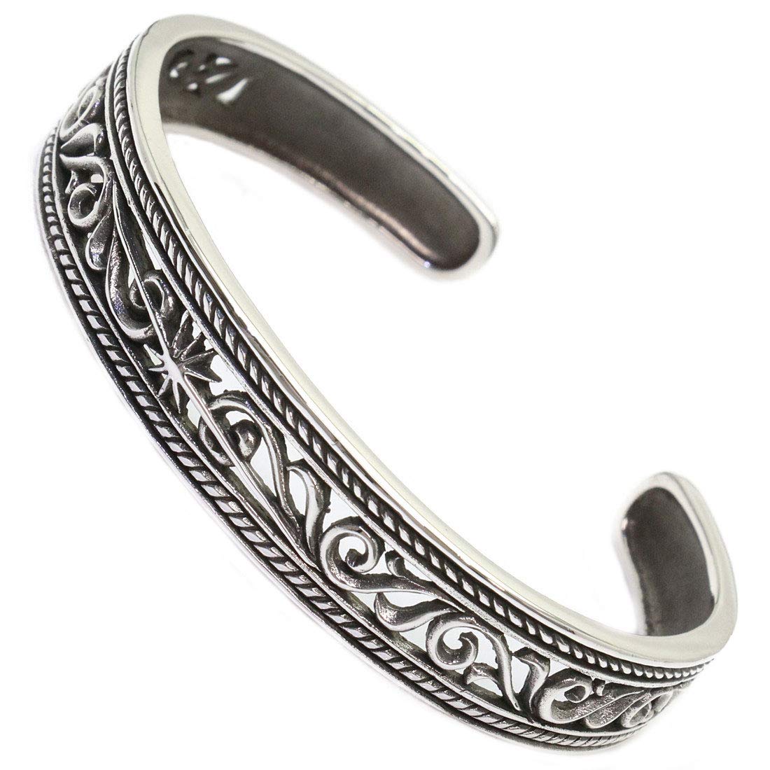 Amazon.co.jp: [diosbras] シルバーバングル シルバーアクセサリー