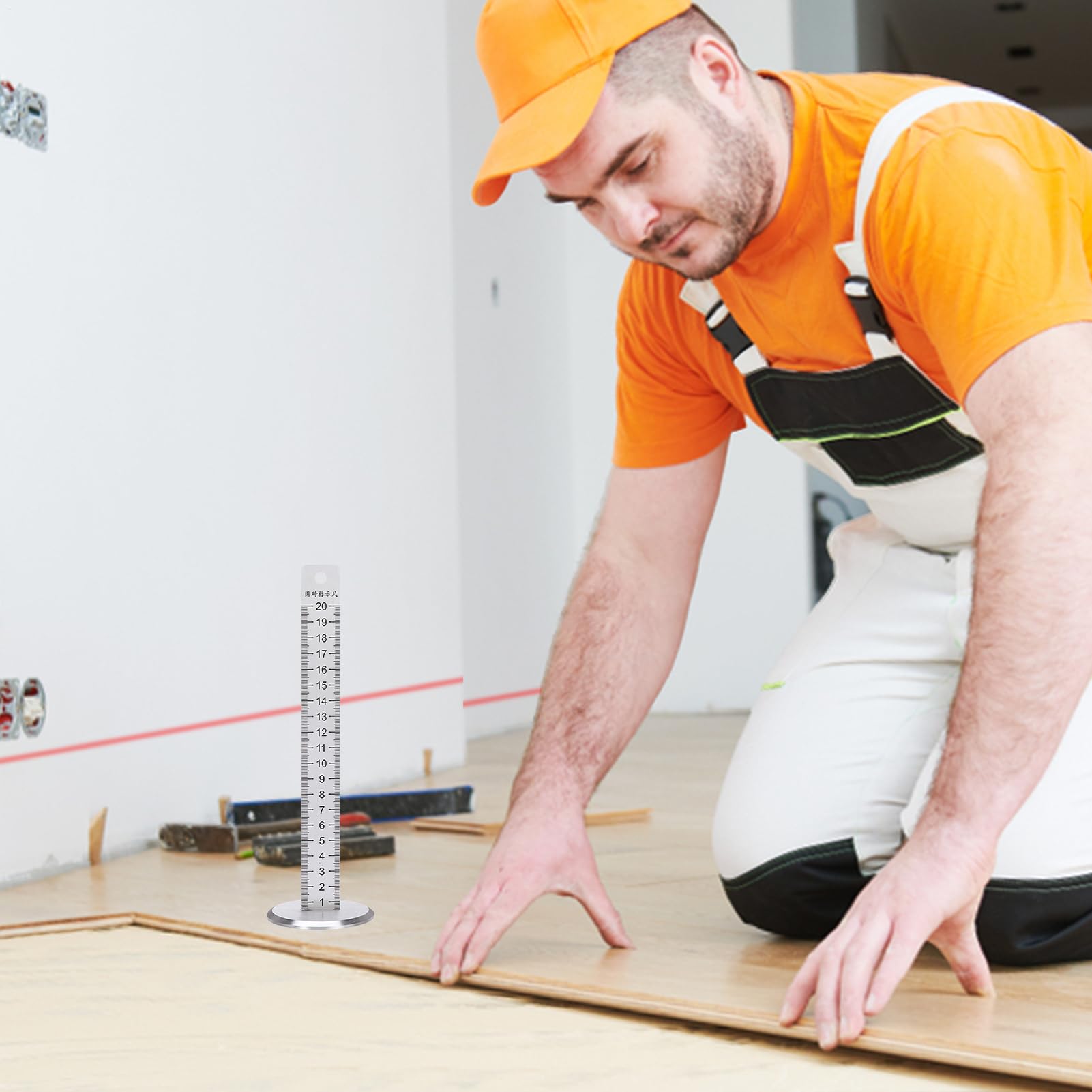 Rigno altezza del soffitto e piastrelle per pavimenti - Ga indice di piastrelle magnetiche, strumento di misurazione regolabile | Livelli di altezza uguale, dispositivo di allineamento di precisione p