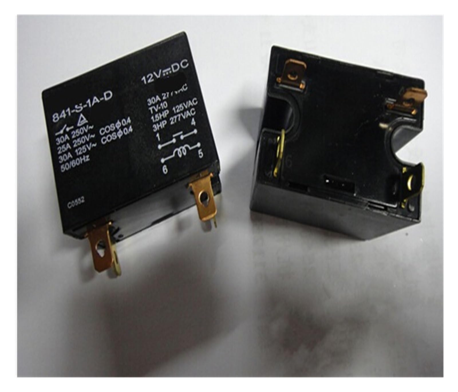 OSHZIKJII Relay 841-S-1A-D-12VDC 841-S-1A-D 12VDC 841-S-1A 841S1AD 12VDC 30A 250VAC DIP4 2pcs/lot