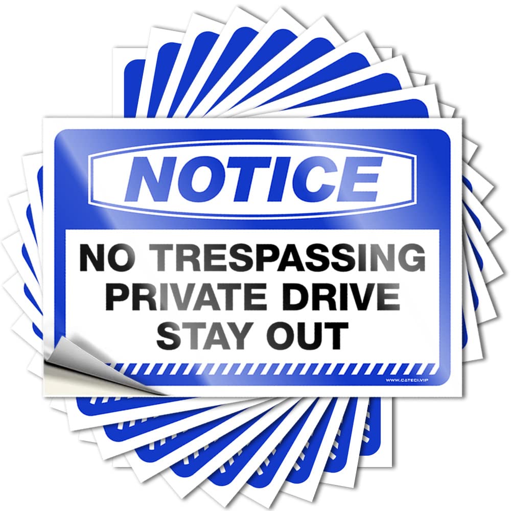 Guys, Funny Sticker Funny Cover Quote Stickers, Funny No Residue Decals for Luggage | Student Party Favor Custom Notice No Trespassing Private Drive Stay Out(12X18CM)