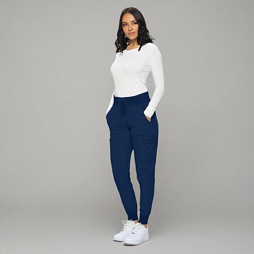 Miniatura 6 de Pantalones quirúrgicos acanalados para mujer