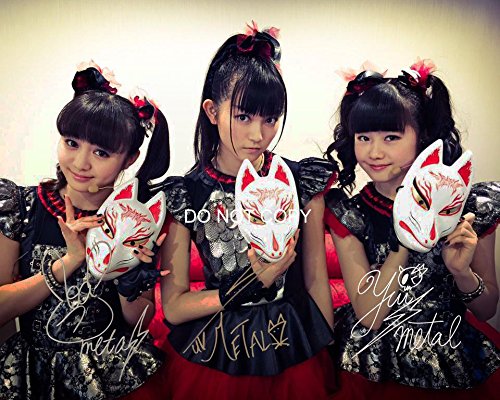Babymetal Japenese Heavy Metal Trio Reprint Signed 11x14