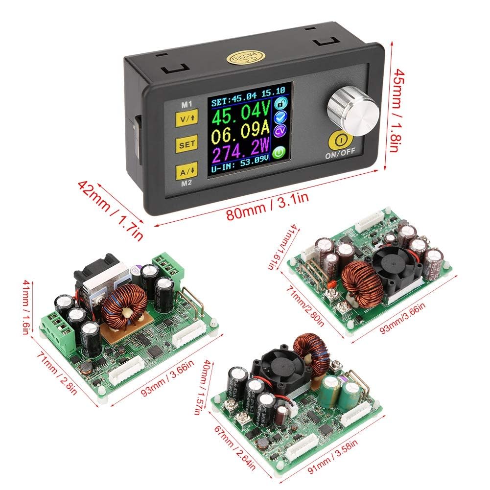 Convertitore DC Regolabile LCD, Modulo Alimentatore Regolatore di Tensione DPS5020