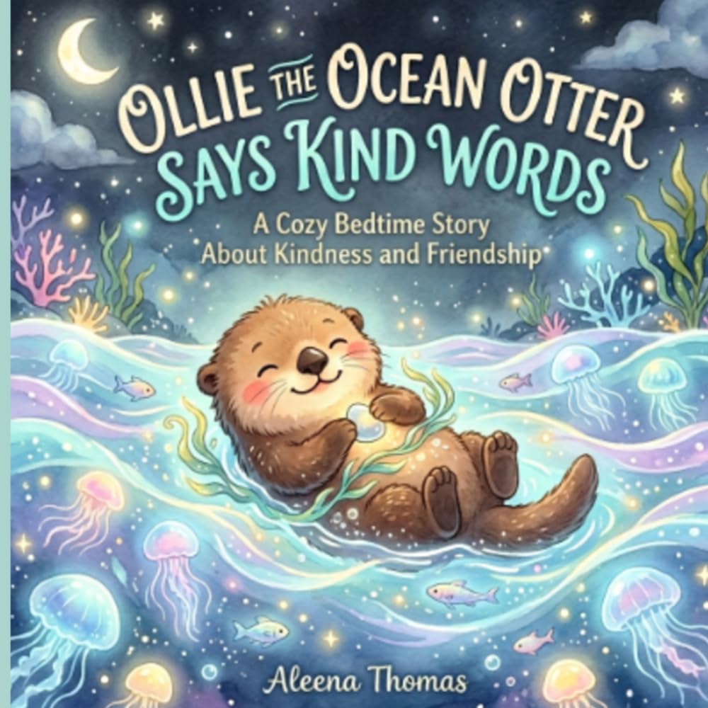 Ollie the Ocean Otter Says Kind Words: A Heartwarming Bedtime Story About Kindness, Friendship, and Caring Words for Kids Ages 3–8 (Positive Bedtime Adventures)