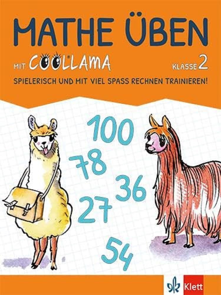 Mathe üben mit Coollama 2. Spielerisch und mit viel Spass Rechnen