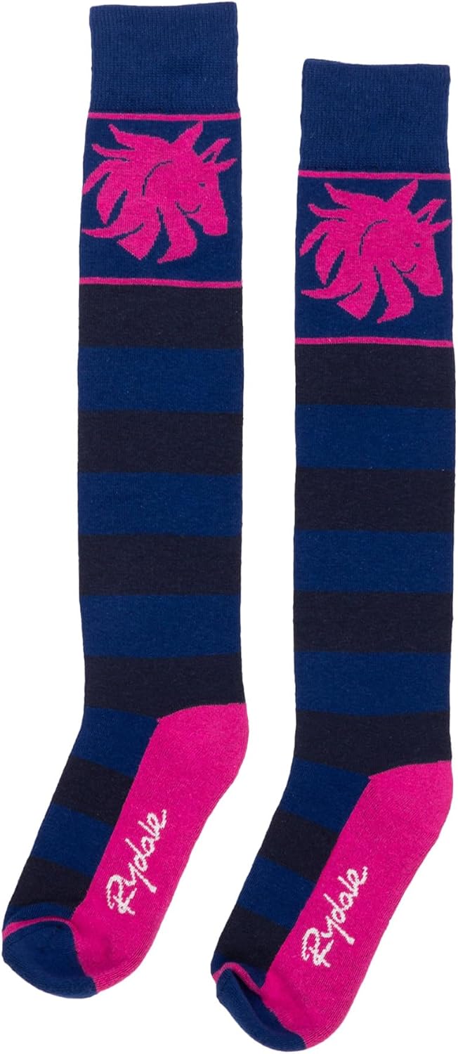 Ladies Knee High Riding Socks Cotton Blend Women'sEquestrian Boot