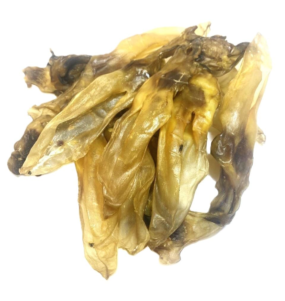 Maltbys' Stores 1kg Bald Rabbit Ears 100% Natural Dog Treat Chew [LOD3]