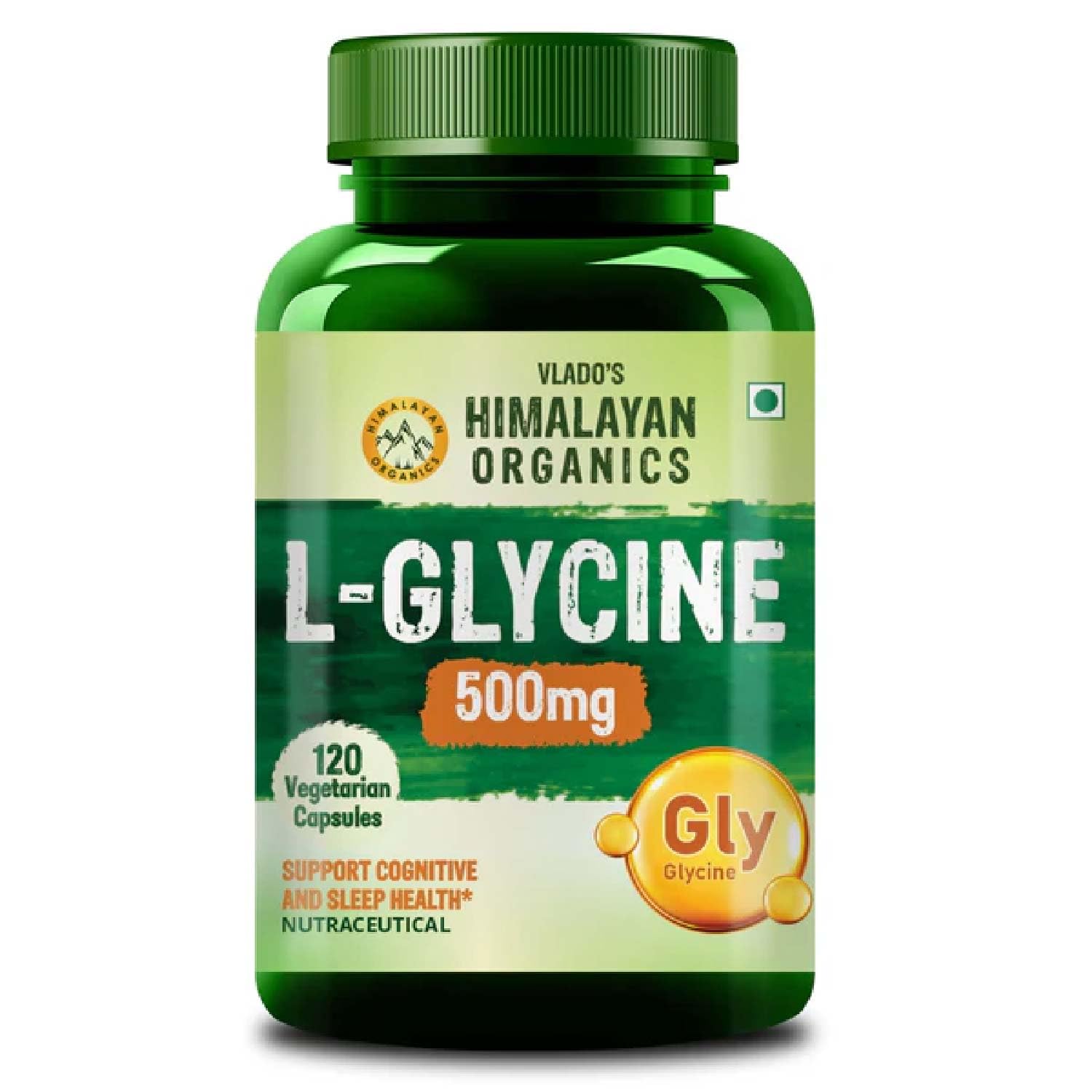 Vlado’s Himalayan Organics L-Glycine 500mg Supplement I Supports Healthy Sleep I Strong Immune System I Supports Brain Health -120 Veg Capsules-image-21