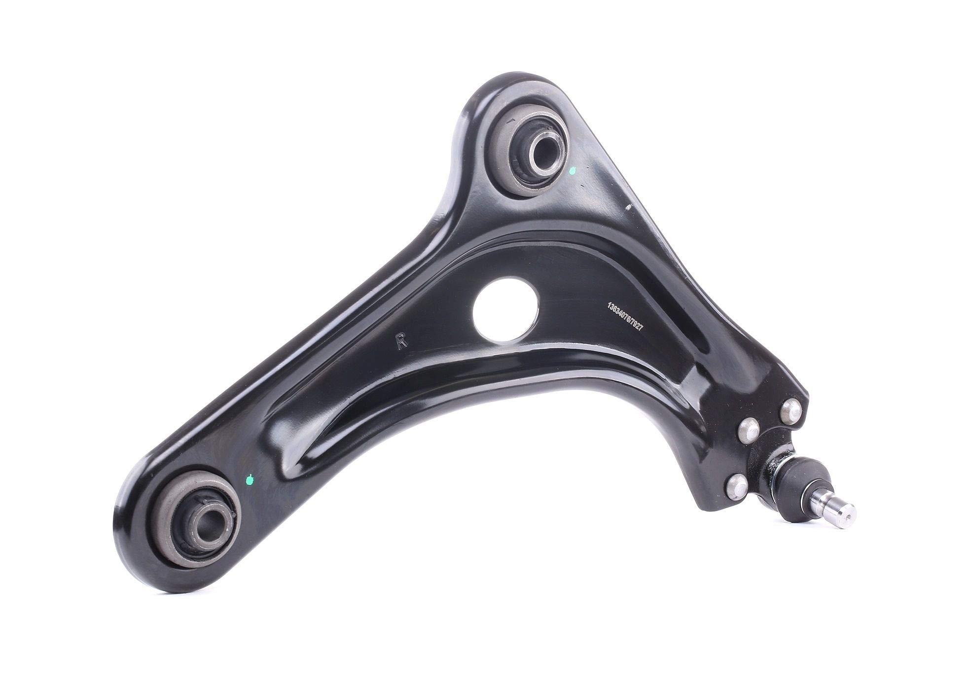 RIDEX 772S0572 Kit de brazos de suspensión Delantero con casquillo de cojinete con rótula de suspensión/carga Compatible con PEUGEOT 208 I Hatchback CA, CC