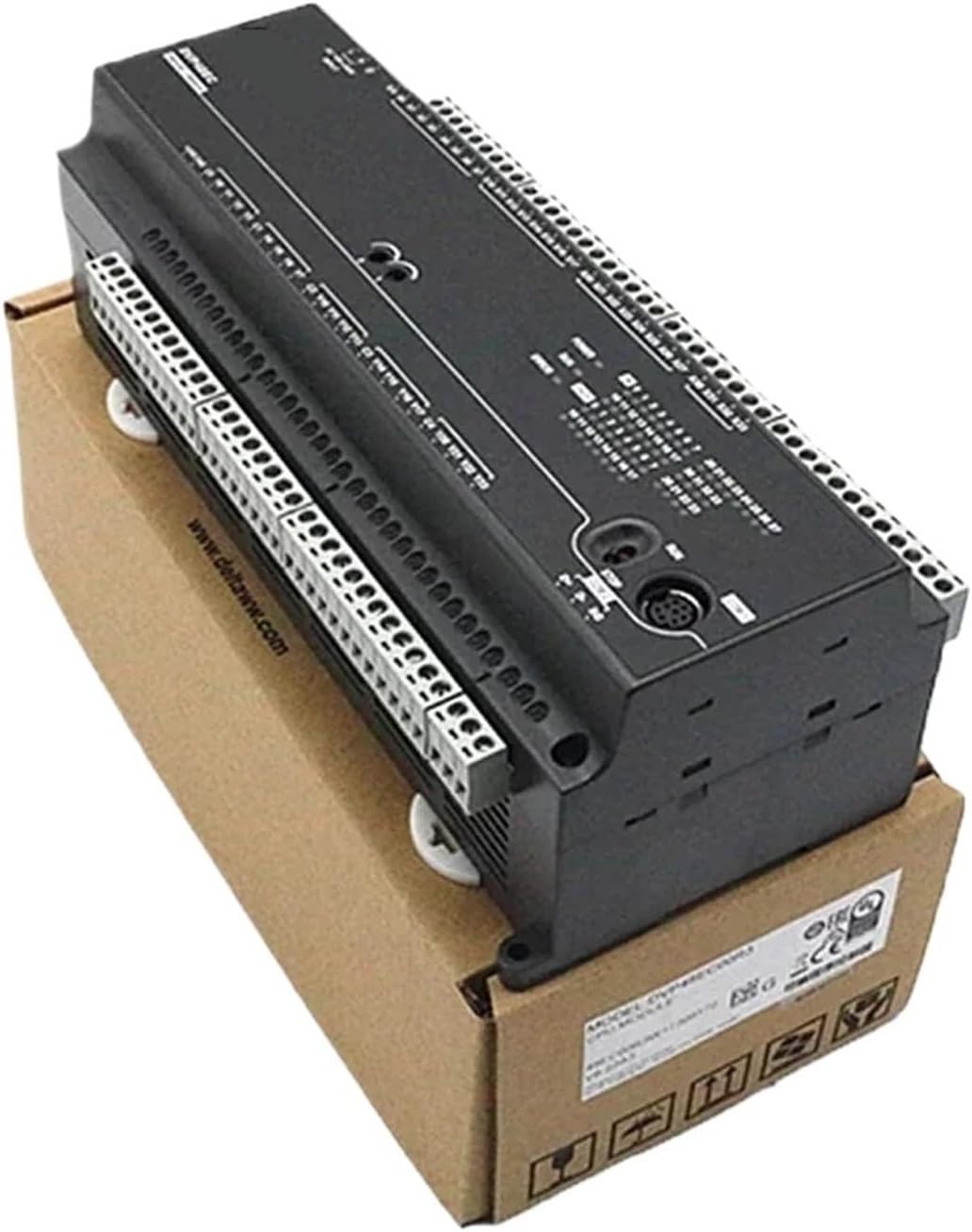 DVP48EC00R3 DVP48EC00T3 EC3 Series Programmable Logic Control 28DI 20DO Relay 4 Way 20K Pulse 100-240VAC(DVP48EC00R3)