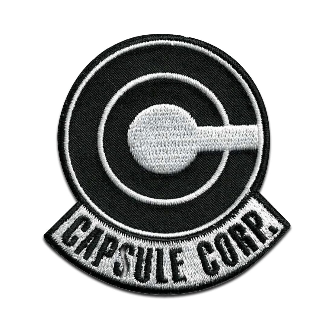 Patch Thermocollant Dragon Ball Z - Capsule Corp 7x6cm | Pour Vêtements, Casquettes | 100% Polyester