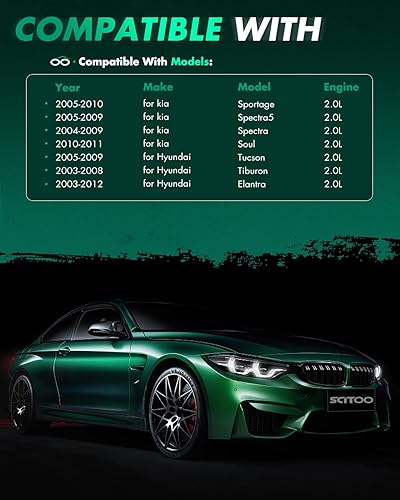 Vista 379 de SCITOO 1 bobinas de encendido con 4 bujías de iridio para Chevrolet 2011-2015 Cruze 1.4L 2016 Cruze Limited 1.4L 2012-2020 Sonic 1.4L 2013-2021 Trax