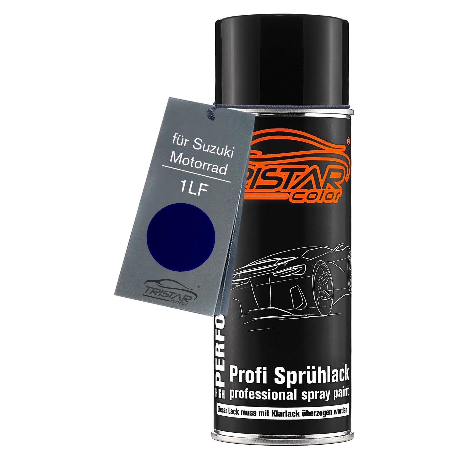 Tristarcolor Deep Blue Perl Motorcycle Paint Spray Can For Suzuki Motorrad 1Lf Base Coat Spray Can 400Ml