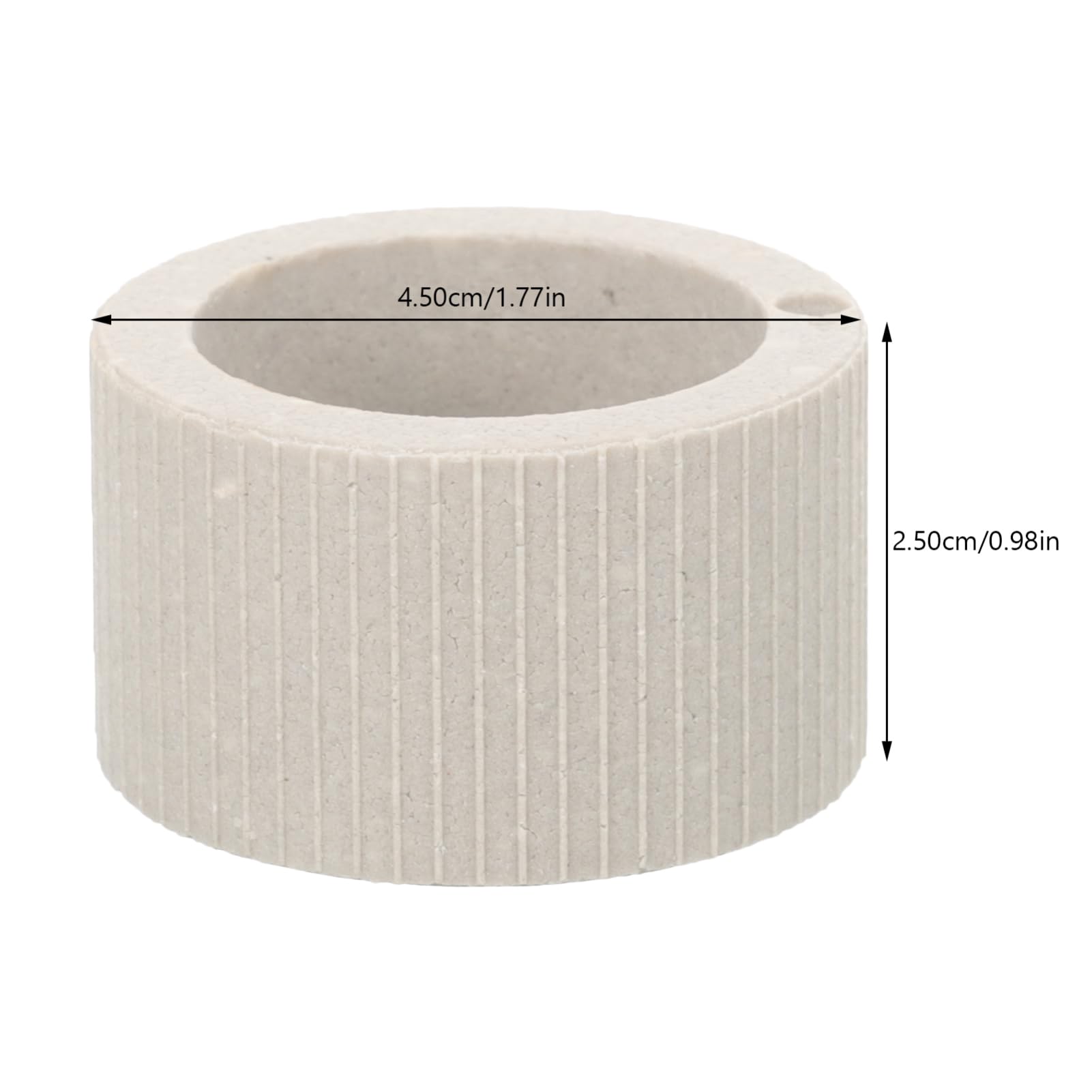 YARNOW 4 Juegos Taza De Plantación Acuática Ancla Pecera Portátil Agua Macetero De Acuario Aire Titulares Calentador Artificial Tanque Cerámica 10 Uds * 4